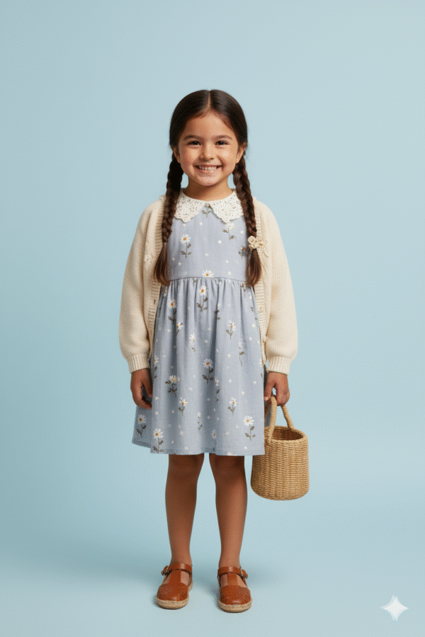 cardigan fille maille douce chaud léger élégant etikashion